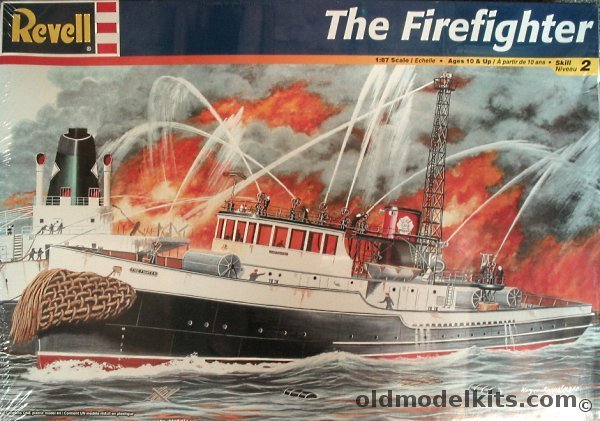 Revell 1/87 The Firefighter Harbor Fire Boat, 85-5029 plastic model kit